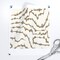 Abstract Wood Grain Brown On Cream Faux Bois Neutral Earth Tone Wavy Lines Custom Printed Fabric by Spoonflower Various Fabrics by the Yard or Fat Quarter